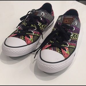 8.5 Women’s Converse Festival Bag Print - Purple